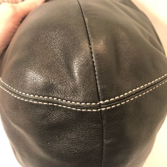 Coach ergo turnlock hobo bag black leather - Picture 10 of 10